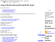 Tablet Screenshot of berlin.sleep-and-fly.de